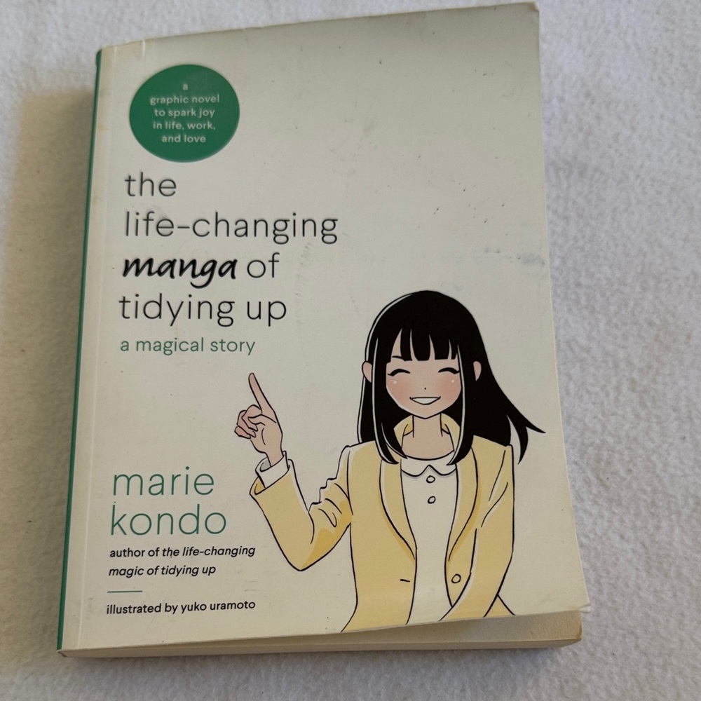 'The Life-Changing Manga of Tidying Up' Book
